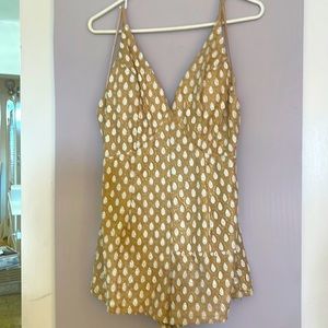 Sexy sparkly short romper